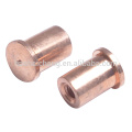 New products high precision cnc machining parts brass nuts